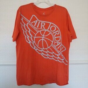 Air Jordan "Wings" T-Shirt (Size L) 2015 Orange